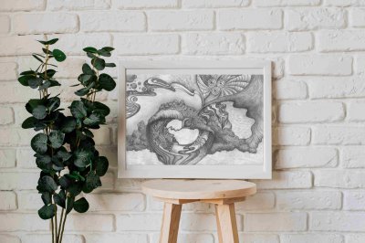 Mind Revelation / Paper Giclee print